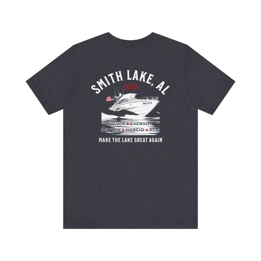 Smith Lake Boat Navy T-Shirt