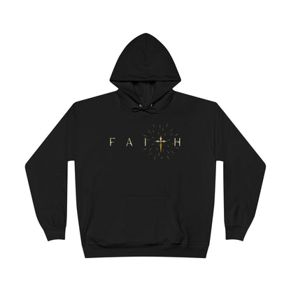 Shining Faith Black Hoodie