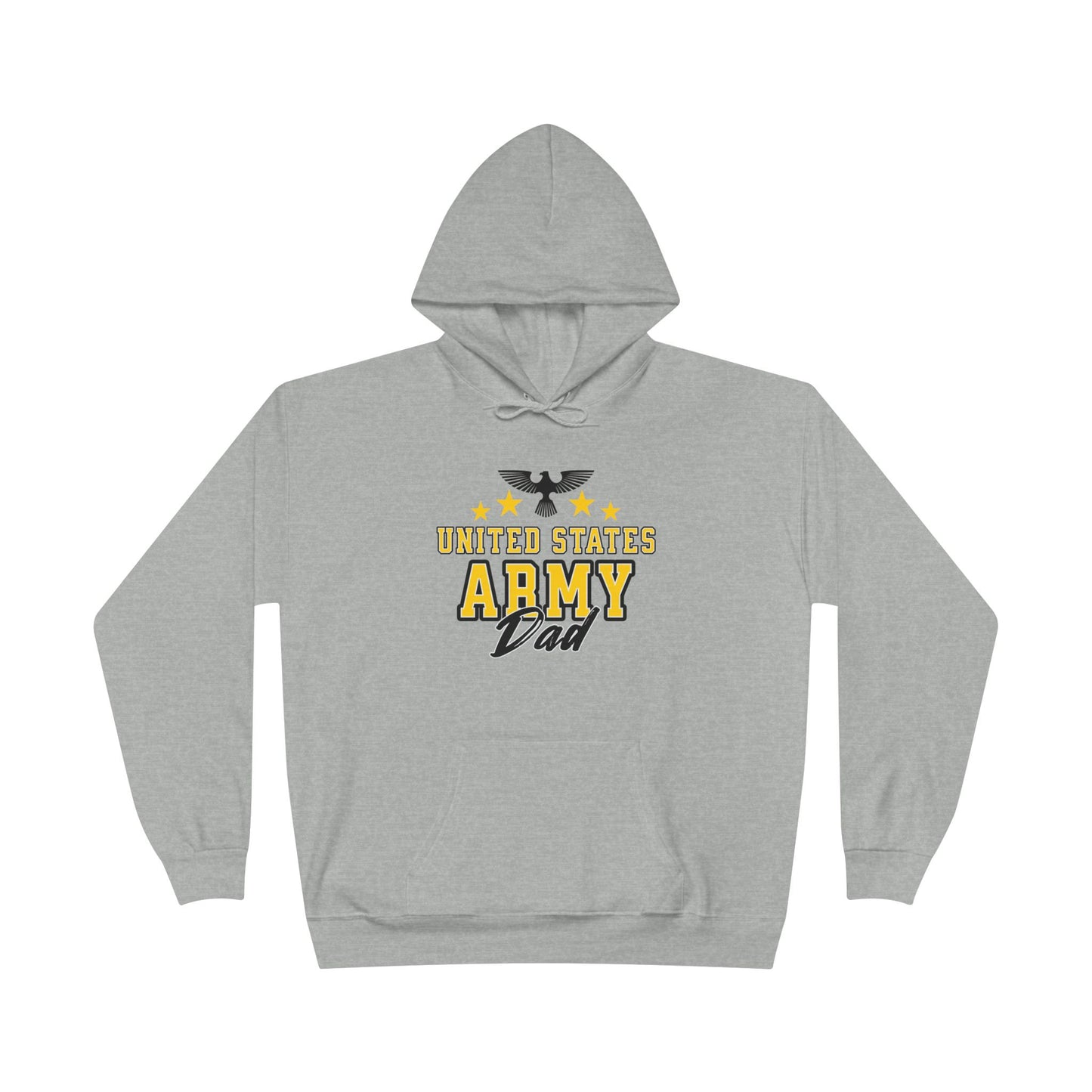 US Army Dad Grey Hoodie