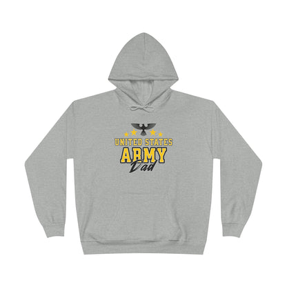 US Army Dad Grey Hoodie