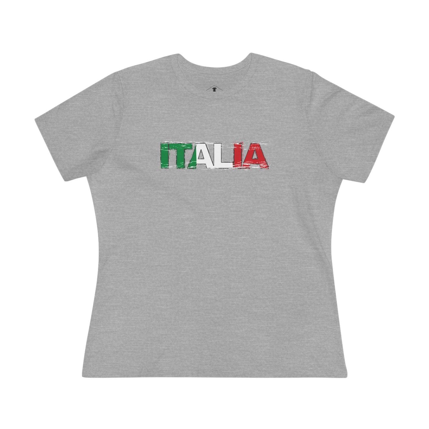 Italia Grey Womens T-Shirt