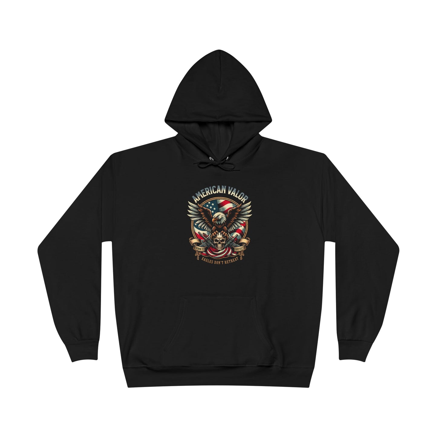 American Valor Black Hoodie