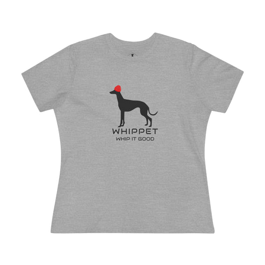 Whippet Good Grey Womens T-Shirt