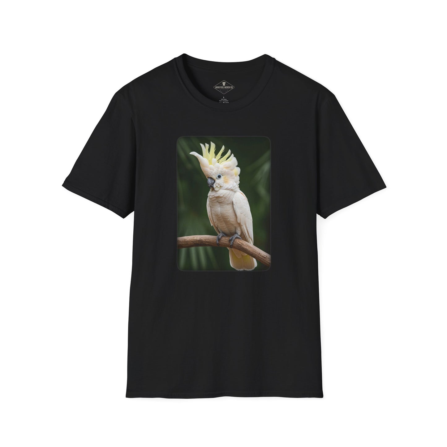 Cockatoo Black T-Shirt