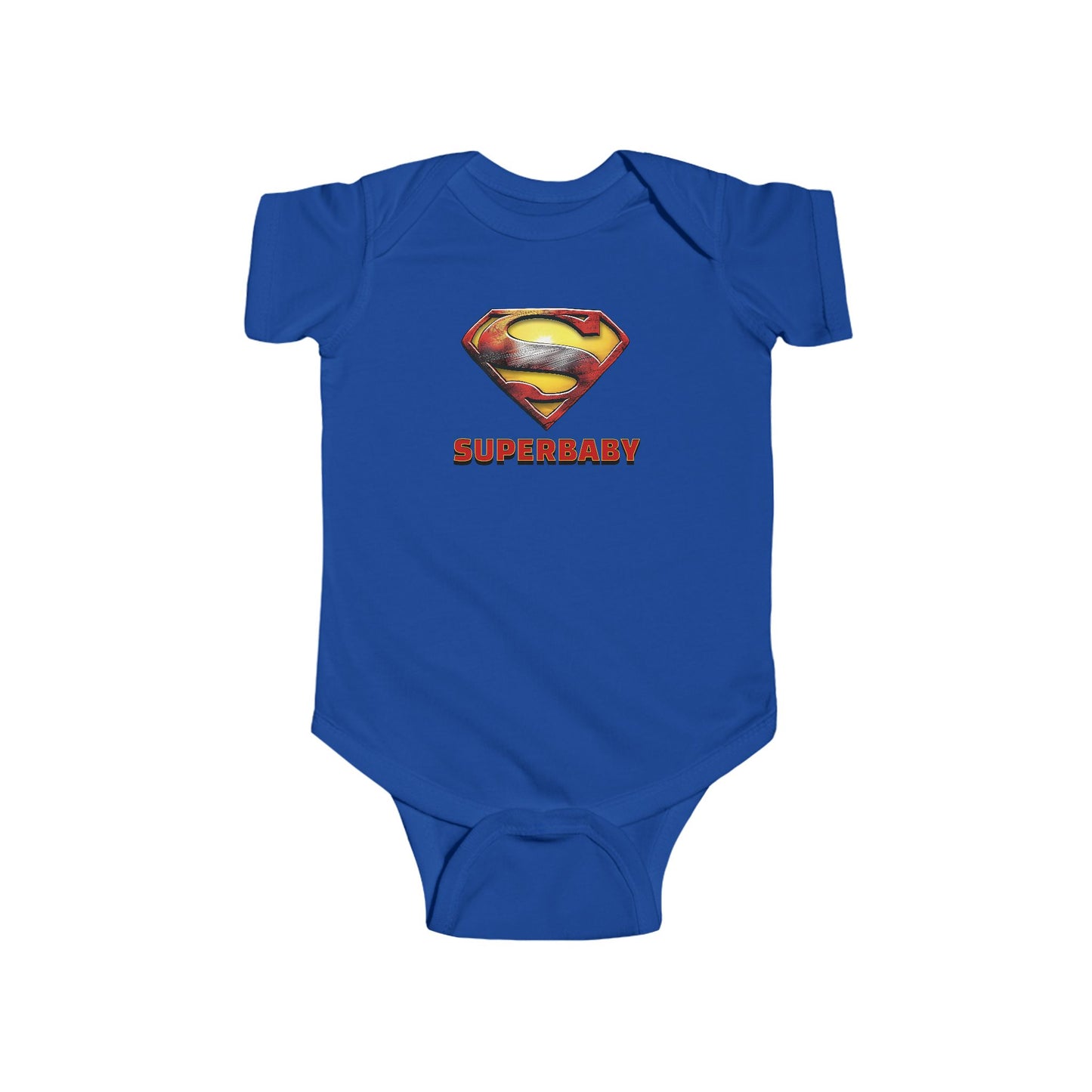 Superbaby Blue Baby Bodysuit