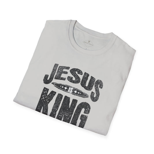 Jesus Is King Silver Grey T-Shirt
