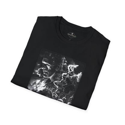 Frankenstein Halloween Black T-Shirt