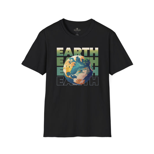 Earth Black T-Shirt