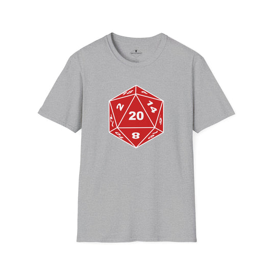 D&D Dice Grey T-Shirt