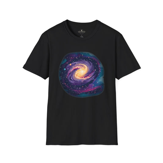 Space Galaxy Black T-Shirt