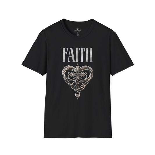 Faith Cross Black T-Shirt