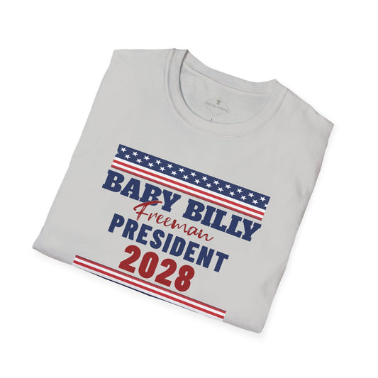 Baby Billy For President Silver Grey T-Shirt