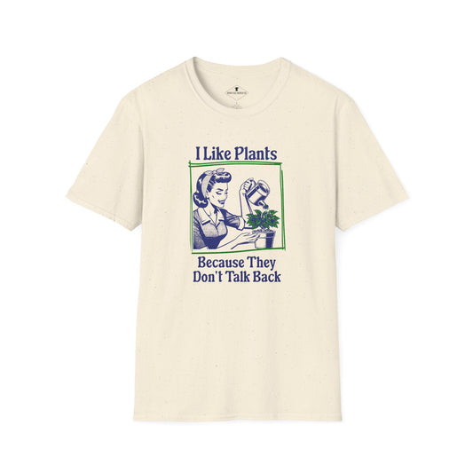 I Like Plants Natural T-Shirt