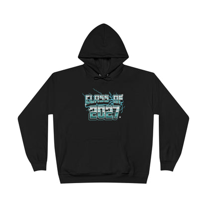 Class Of 2027 Black Hoodie