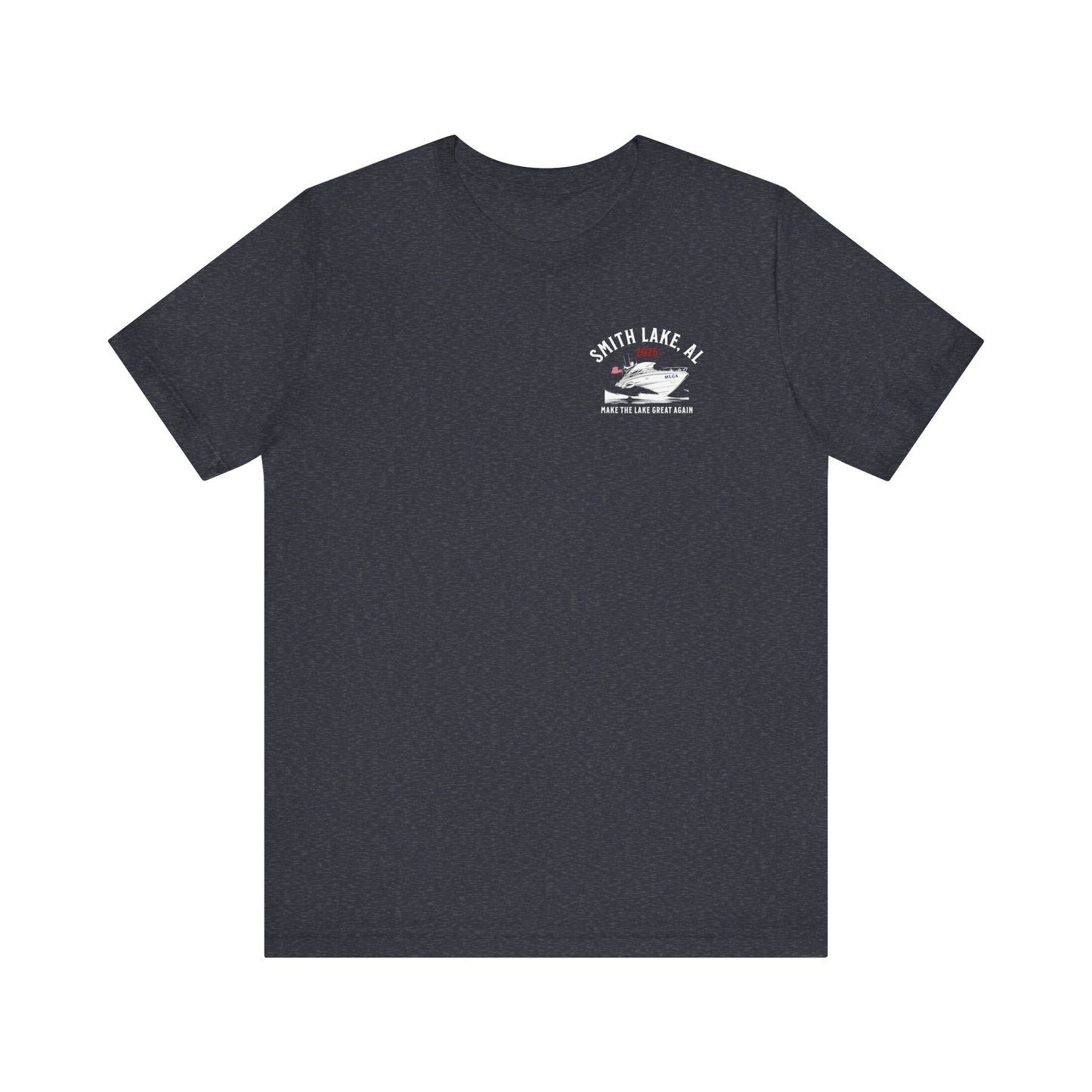 Smith Lake Boat Navy T-Shirt