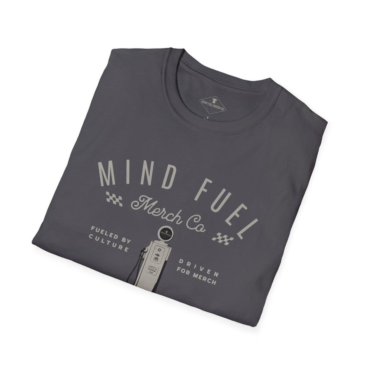 Mind Fuel Merch Charcoal T-Shirt