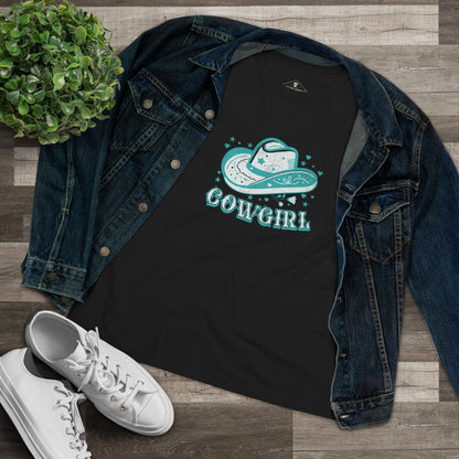 Cowgirl Black Womens T-Shirt