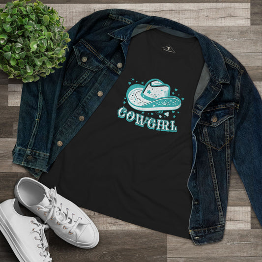 Cowgirl Black Womens T-Shirt
