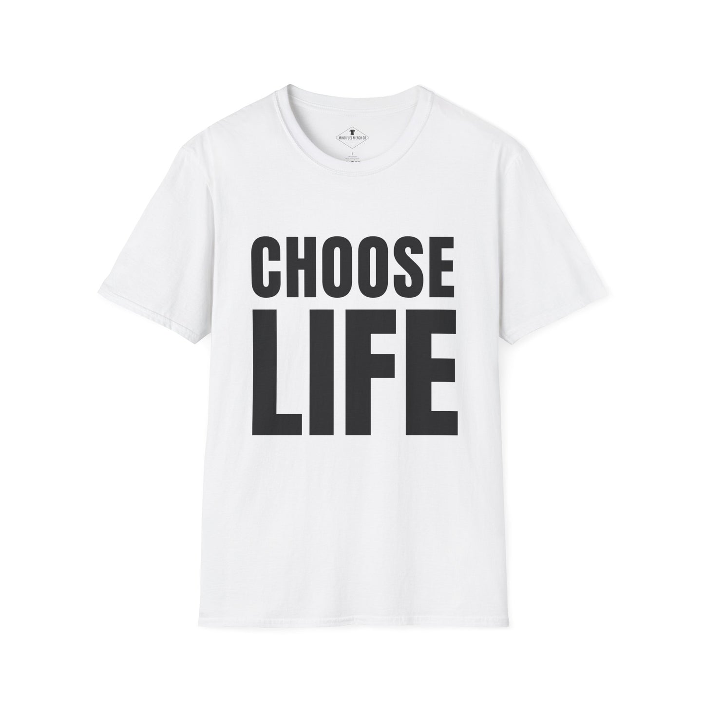 Choose Life 1980's Video White T-Shirt