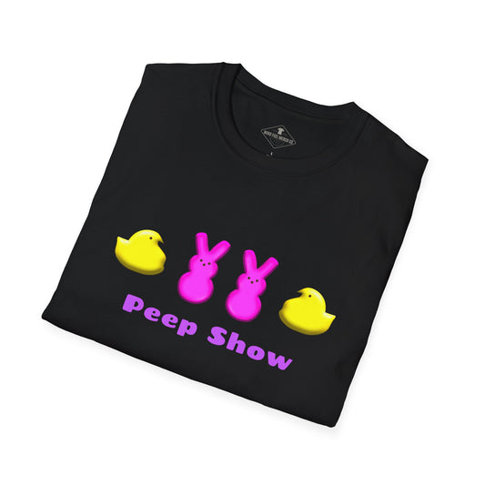Peep Show Black T-Shirt