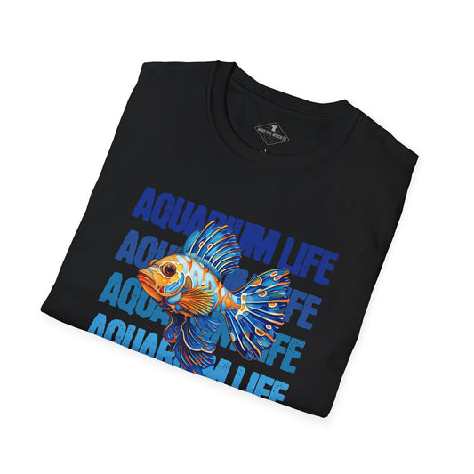 Aquarium Life Black T-Shirt