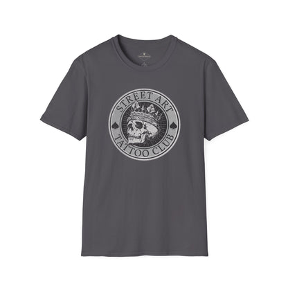 Street Art Tattoo Club Charcoal T-Shirt