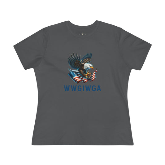 WWG1WGA Charcoal Womens T-Shirt