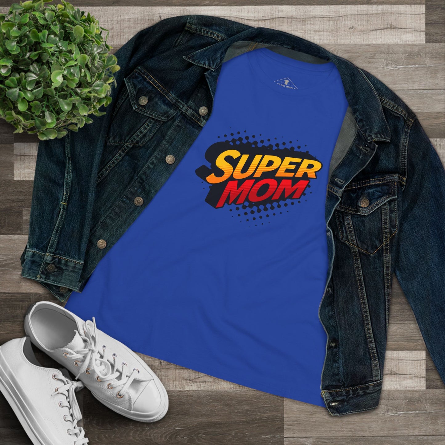 Super Mom Royal Womens T-Shirt