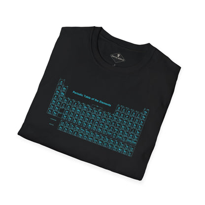 Elements Periodic Table Black T-Shirt