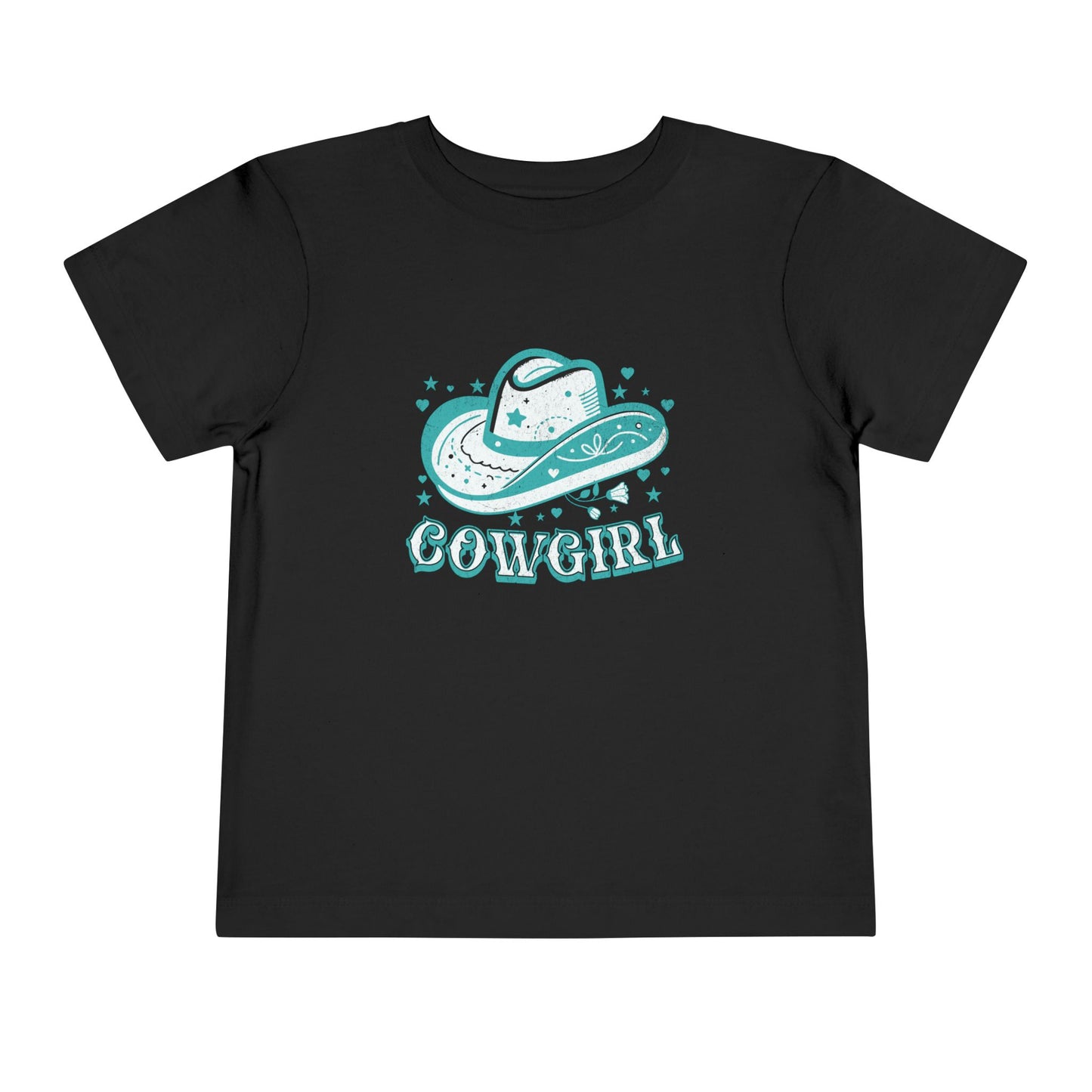 Cowgirl Black Toddler T-Shirt