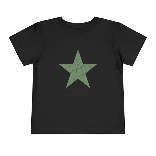 Vintage Star Black Toddler T-Shirt