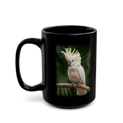 Cockatoo Black Mug