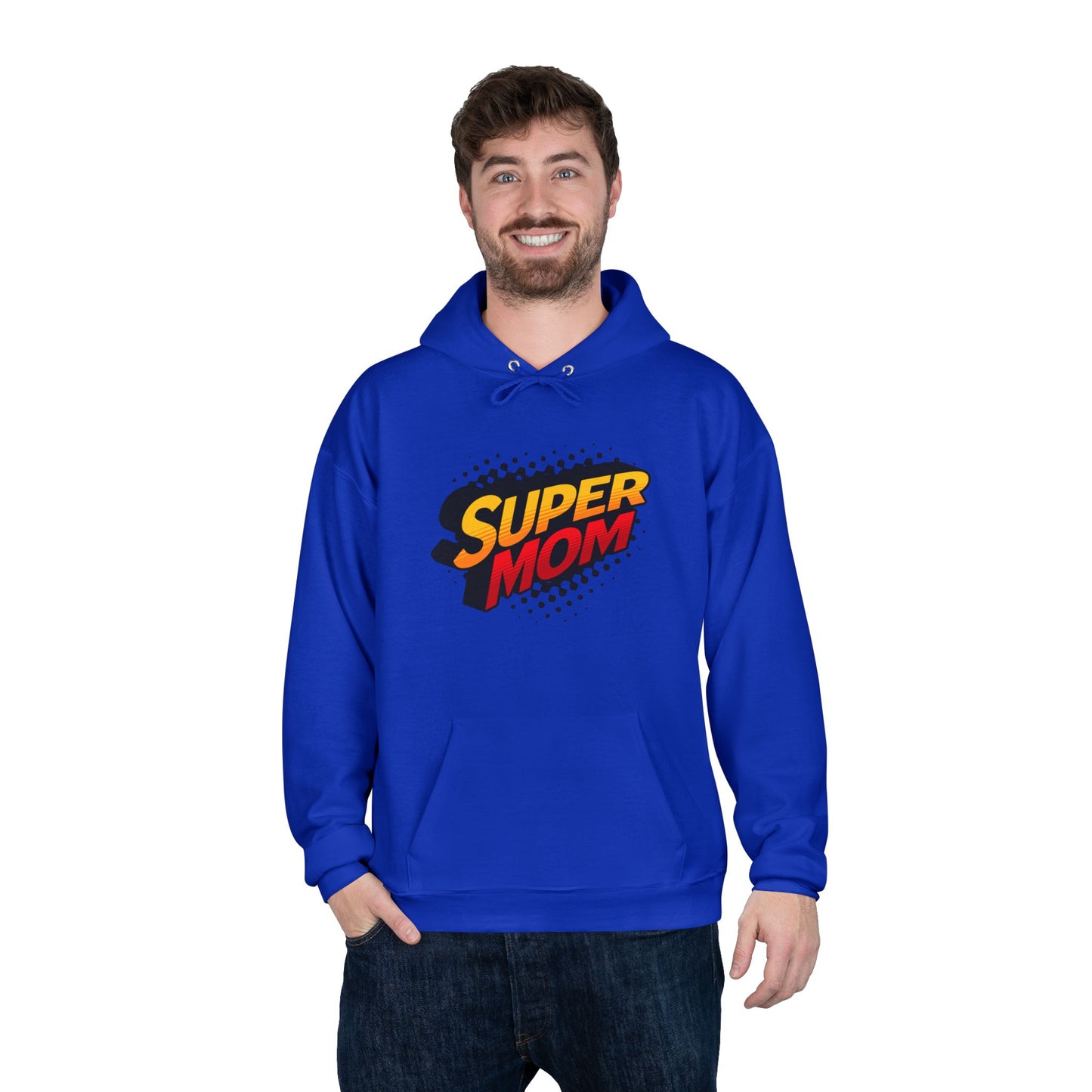 Super Mom Royal Blue Hoodie