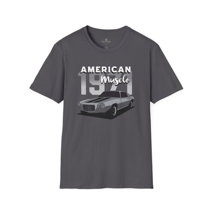 1971 Muscle Car Charcoal T-Shirt