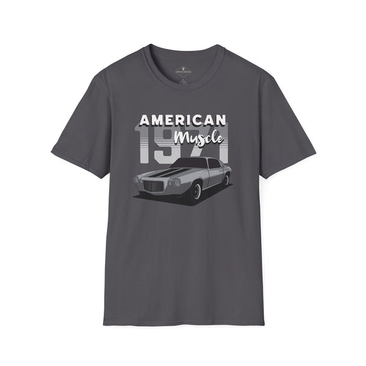 1971 Muscle Car Charcoal T-Shirt