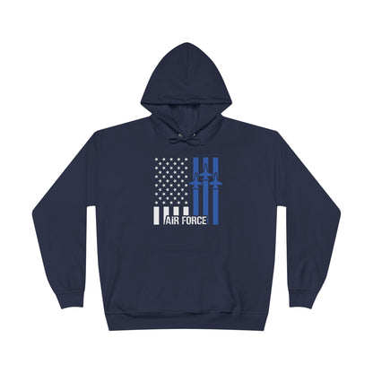 US Air Force Flag Navy Blue Hoodie