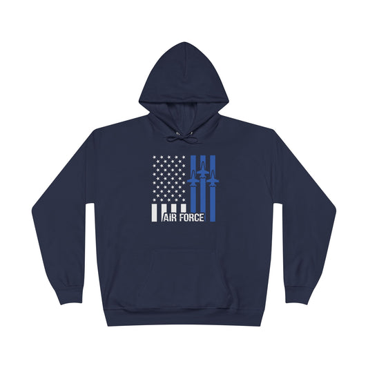 US Air Force Flag Navy Blue Hoodie