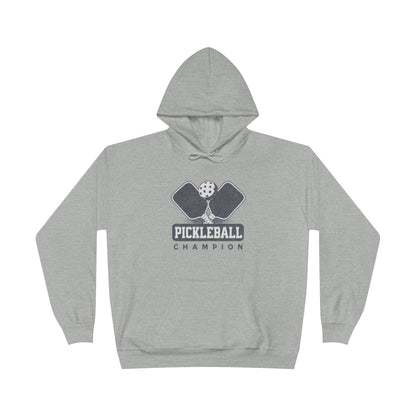 Pickleball Champion Grey Hoodie
