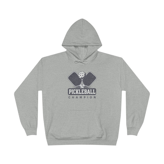 Pickleball Champion Grey Hoodie