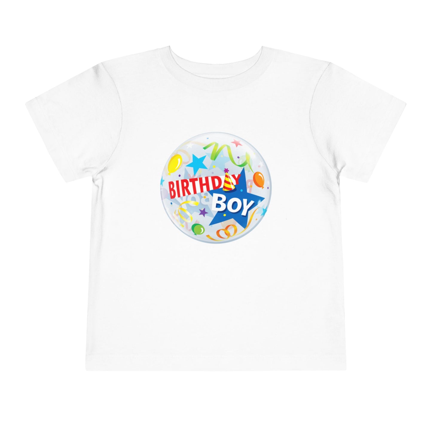 Birthday Boy White Toddler T-Shirt