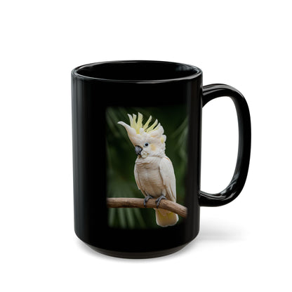 Cockatoo Black Mug
