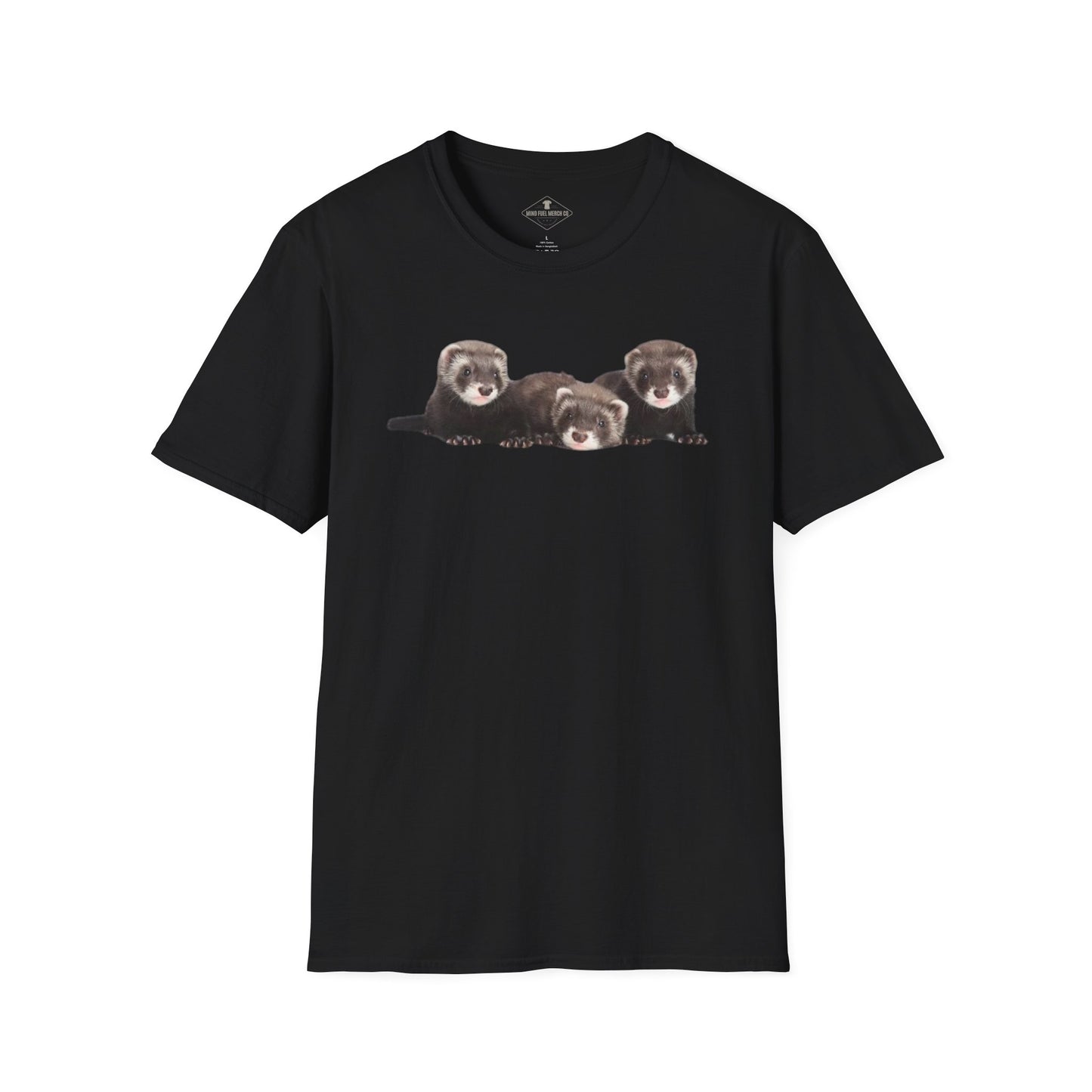 Ferrets Black T-Shirt