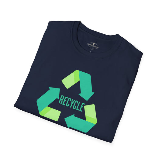 Recycle Navy Blue T-Shirt