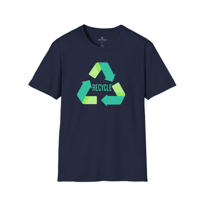 Recycle Navy Blue T-Shirt