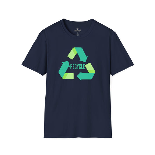 Recycle Navy Blue T-Shirt