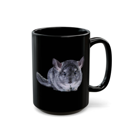 Chinchilla Black Mug
