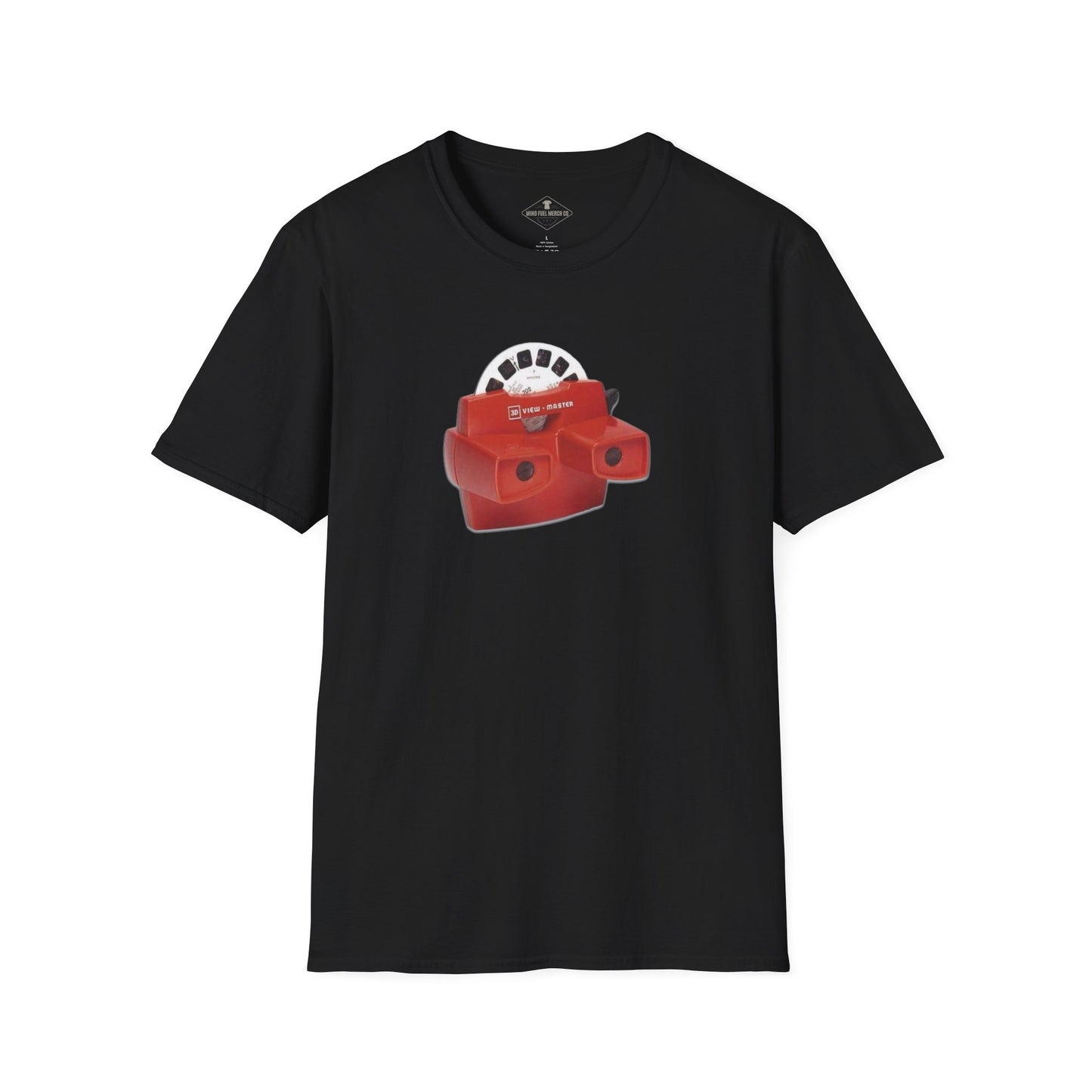 Vintage View Master Black T-Shirt