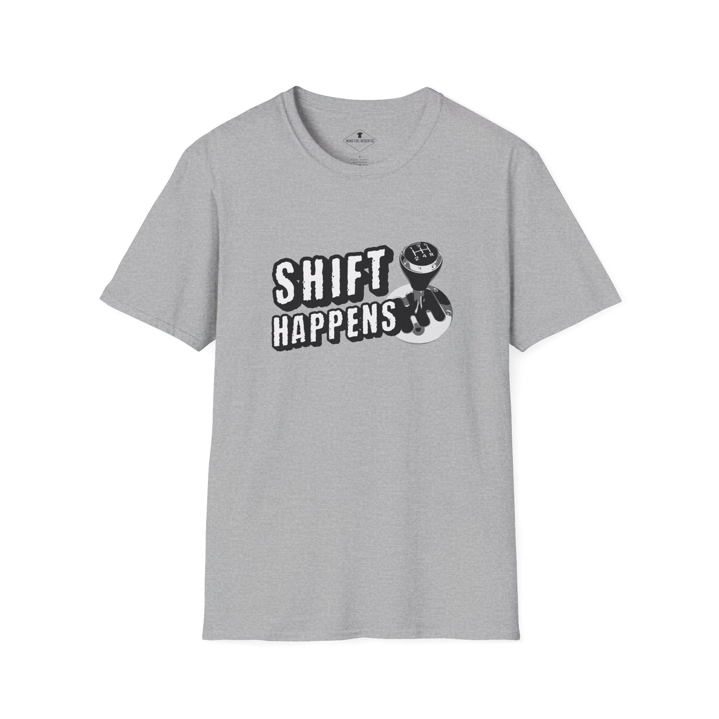 Shift Happens Grey T-Shirt