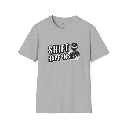 Shift Happens Grey T-Shirt