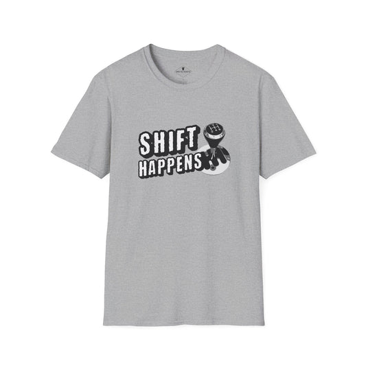 Shift Happens Grey T-Shirt